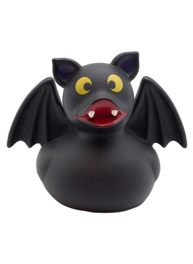 Bat-Pattern Duck Holdys Bath Toy 8.5 x 7cm