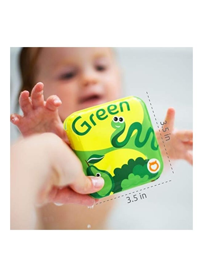 13-Piece Educational Waterproof Bathtime Plastic Books