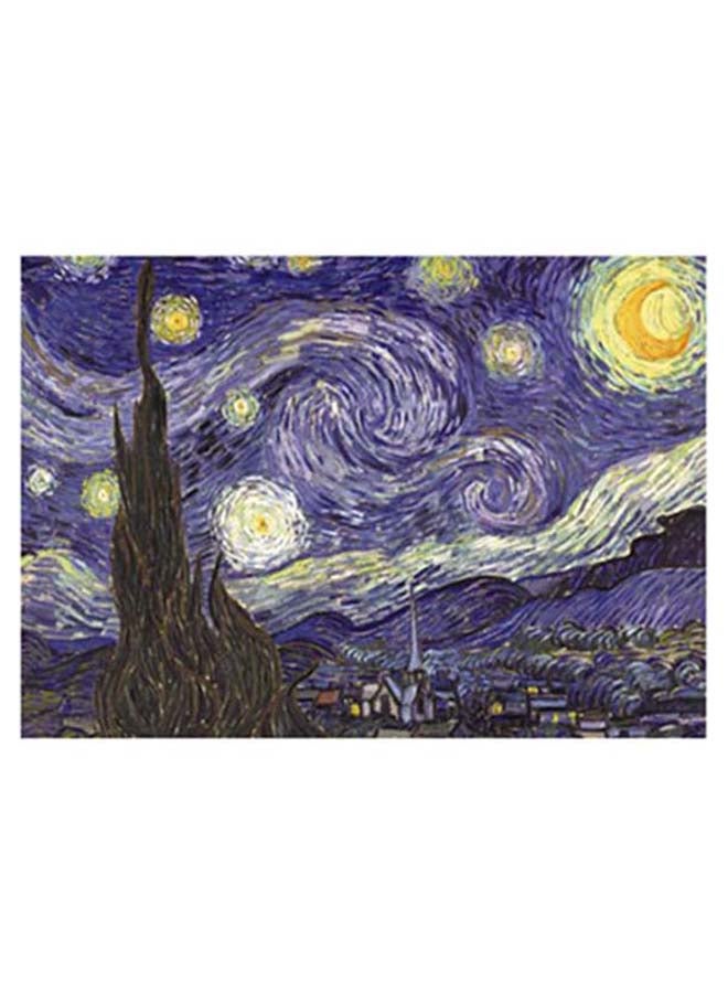 1000-Pieces Starry Night Vincent Van Gogh Artwork Jigsaw Puzzle 70 x 50cm