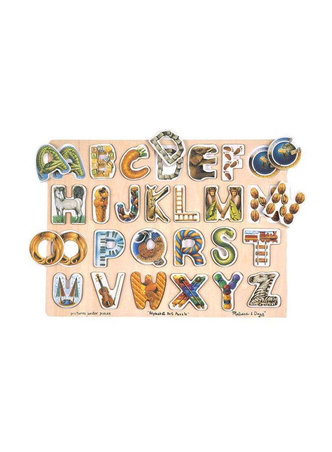 Wooden Alphabet Puzzle