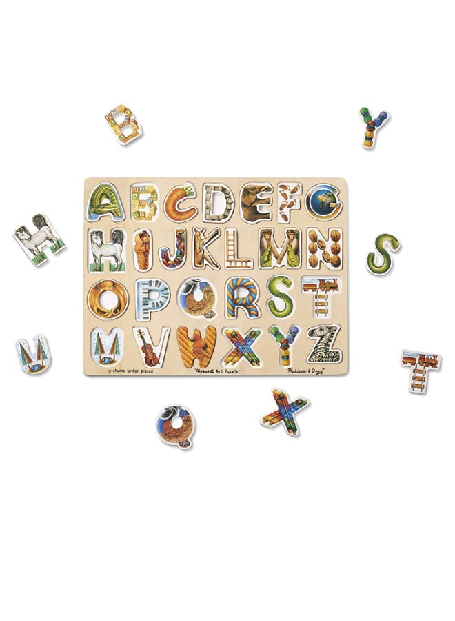 Wooden Alphabet Puzzle