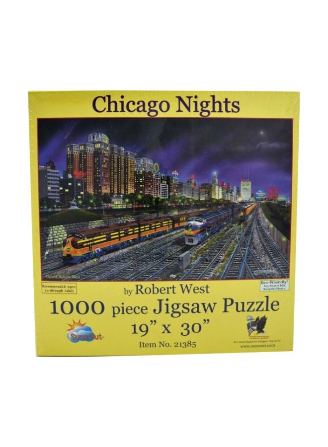 Chicago Night Jigsaw Puzzle