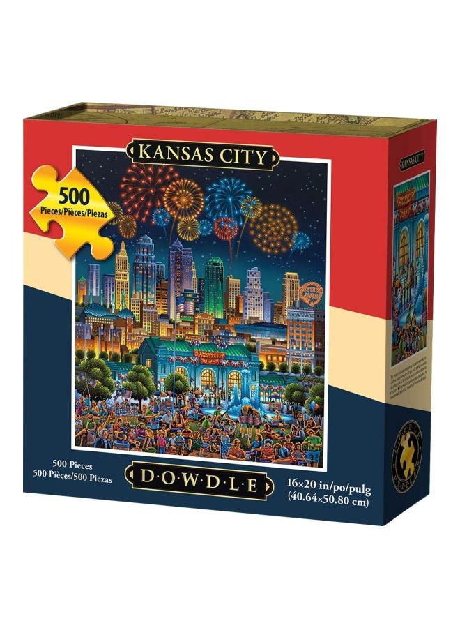 500-Piece Kansas City Jigsaw Puzzle 262