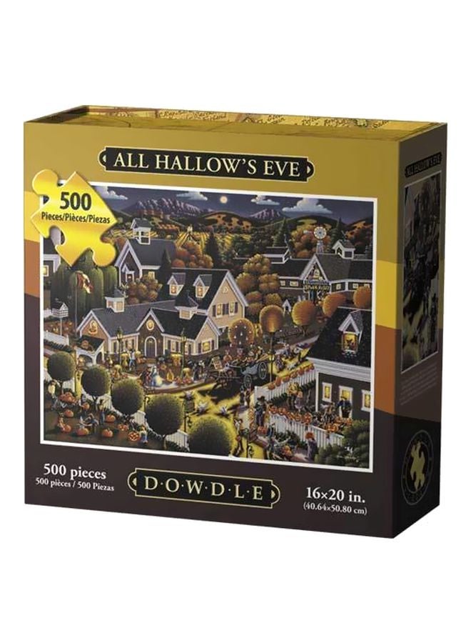 500-Piece All Hallow's Eve Jigsaw Puzzle 00020