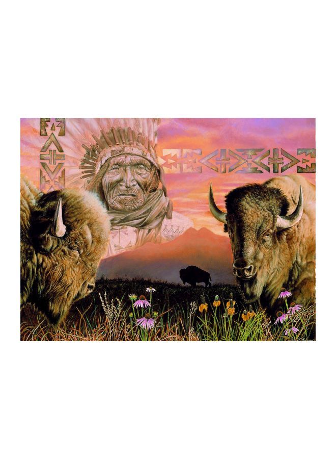 500-Piece Keeper Of The Plains Jigsaw Puzzle 40064