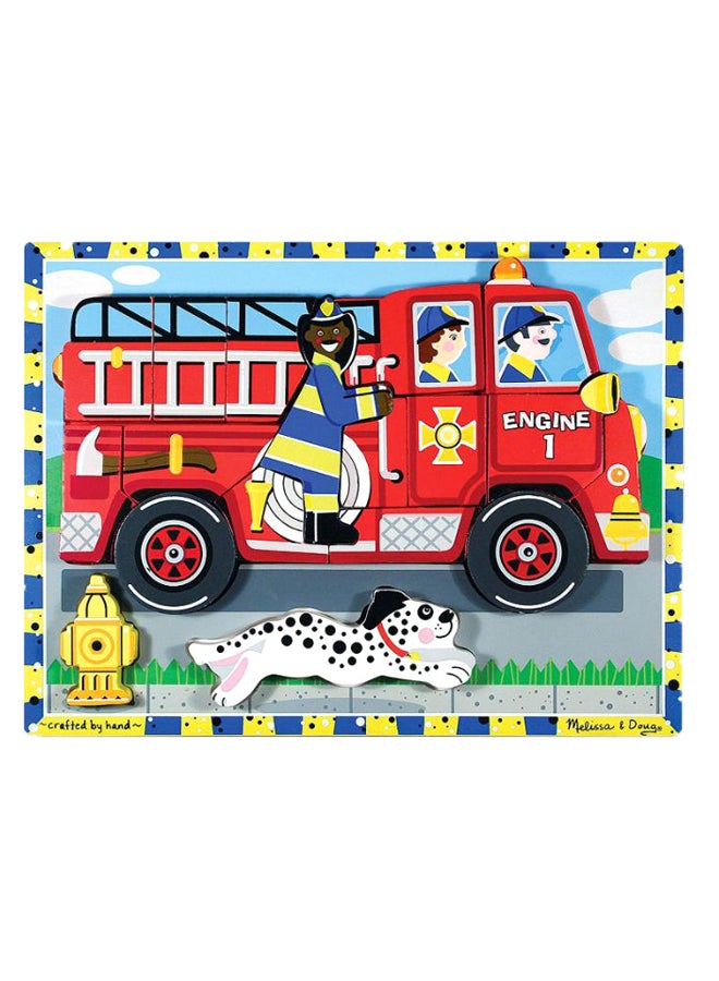 Deluxe Fire Truck Jigsaw Puzzle