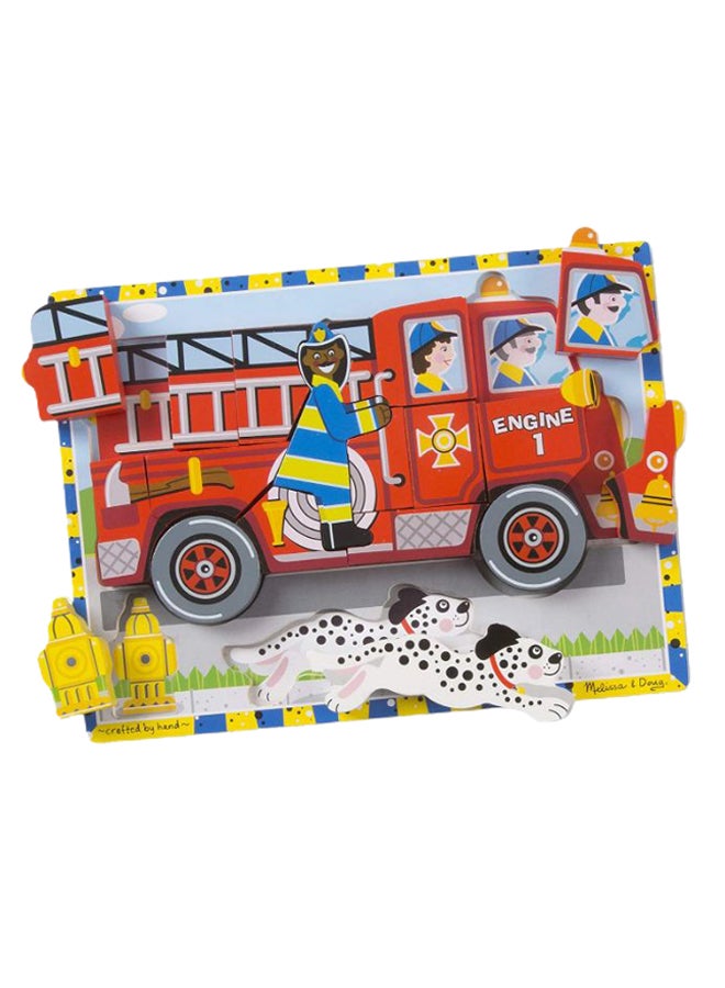 Deluxe Fire Truck Jigsaw Puzzle