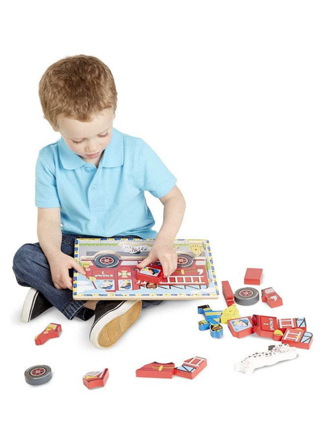 Deluxe Fire Truck Jigsaw Puzzle