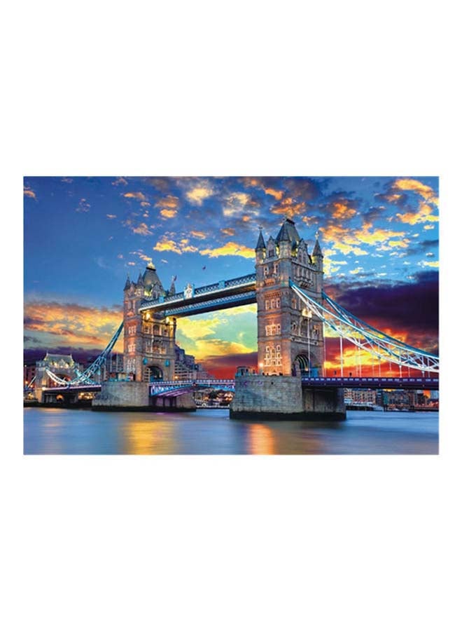 1000-Piece London Bridge Jigsaw Puzzle Set 50 x 75cm