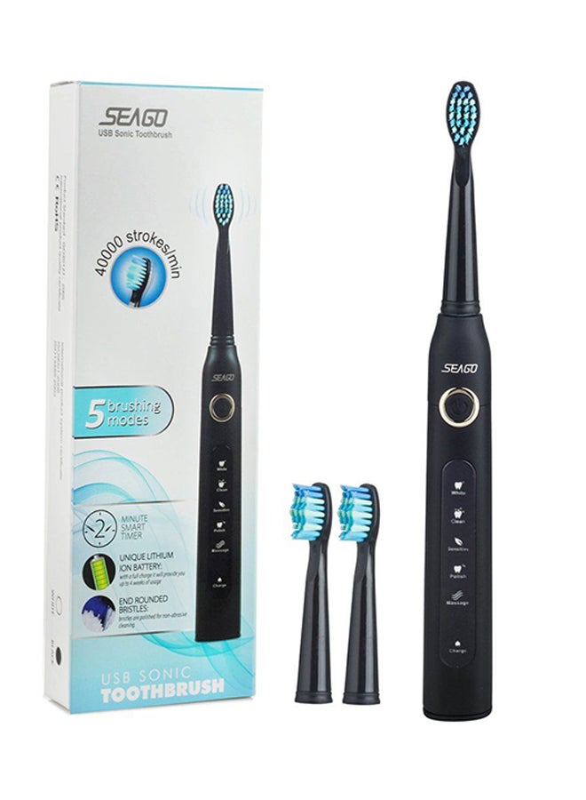 USB Rechargeable Electric Deep Clean Toothbrush