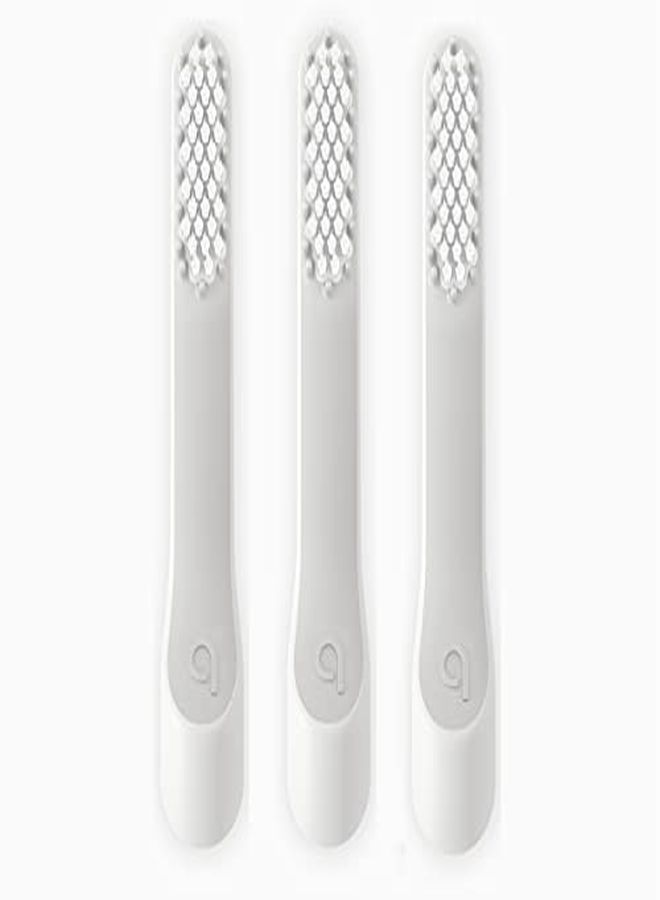 Electric Toothbrush Head For Electric Brush 3 Packs (Toothbrush Heads Only)