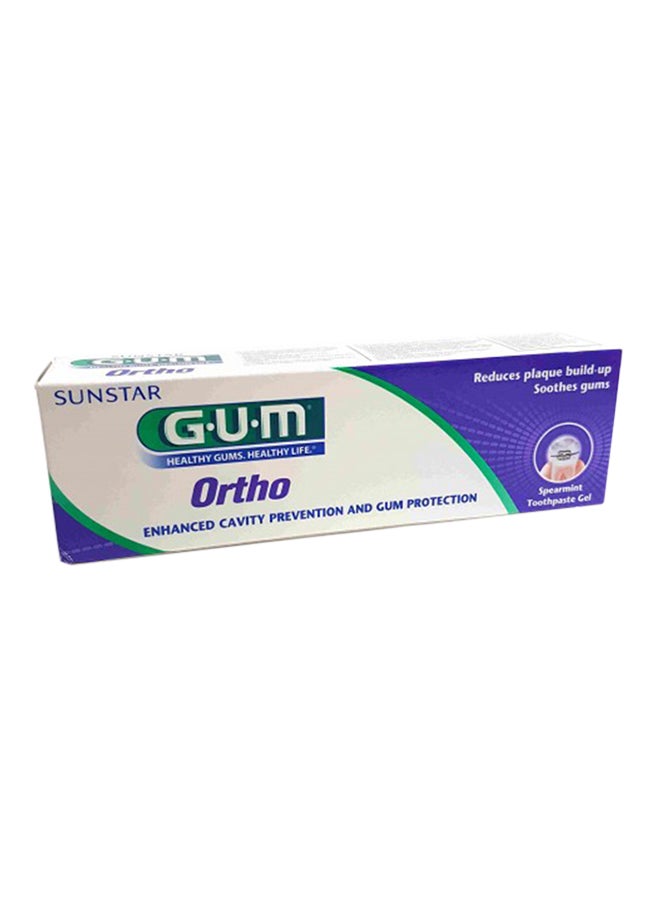 Ortho Spearmint Gel Tooth Paste 75ml