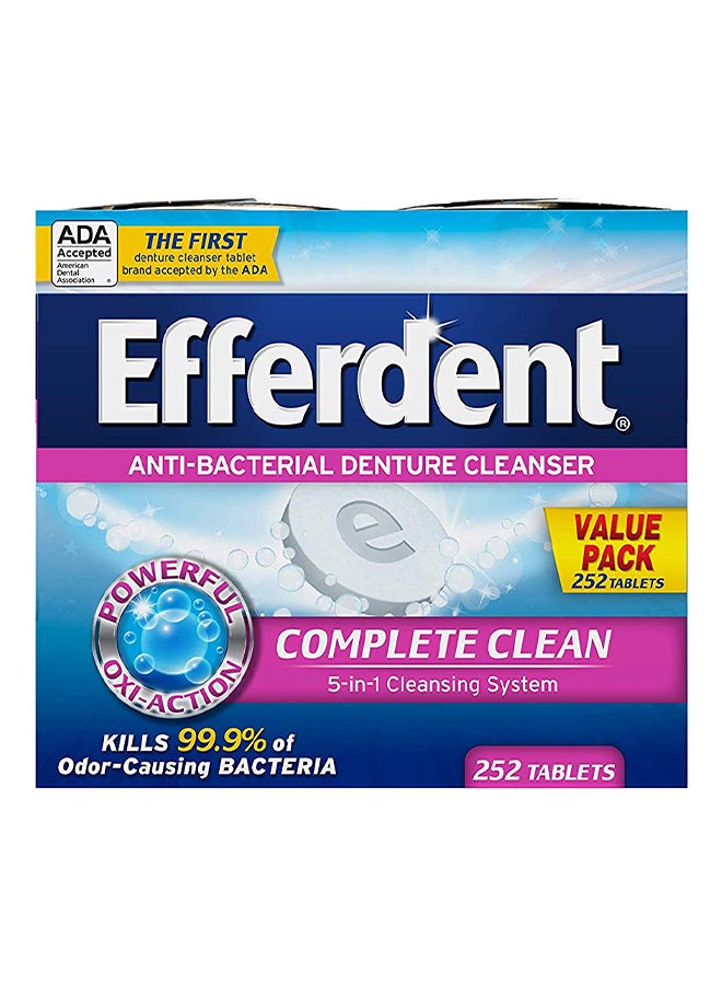 252-Piece Denture Cleaner Tablets