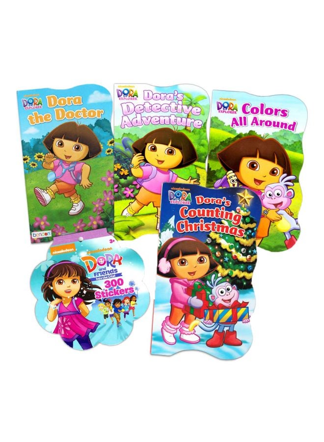 Dora The Explorer Board Books With Stickers