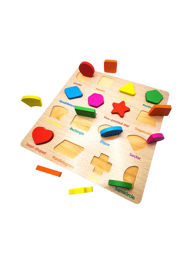 Wooden Geometric Education Learning Tool