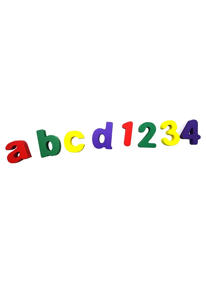 Wooden Number/Alphabet Puzzle Board For Toddlers Educational Early Learning Toys 30 x 23cm