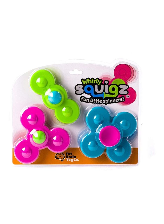 3-Piece Whirly Squigz Spinner Set