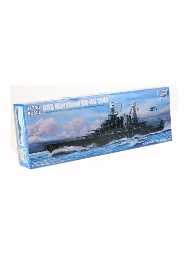 USS Maryland BB-46 1941 Battleship Boat Model Kit