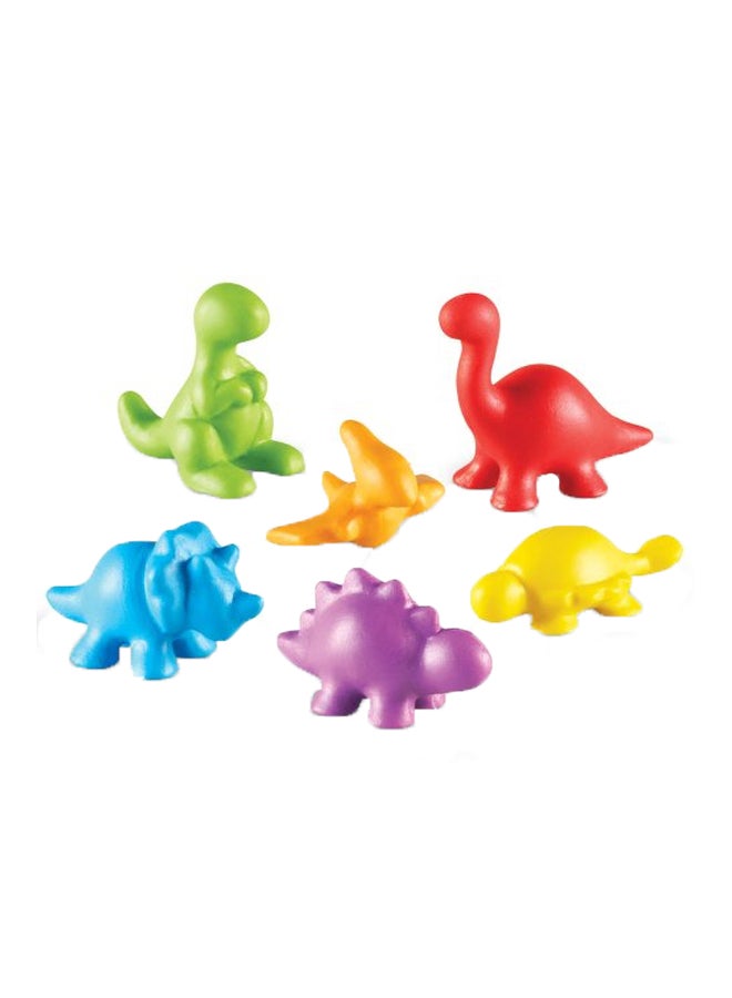 72-Piece Back In Time Dinosaur Counters Set LER4481