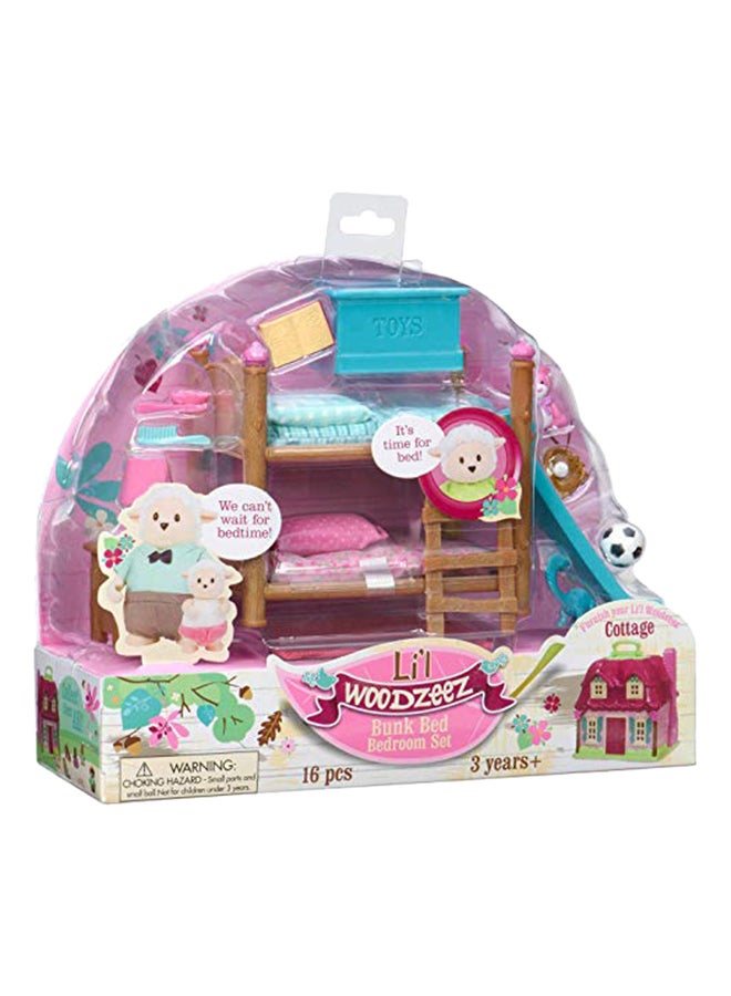 Li'l Woodzeez Bunk Bed Bedroom Set