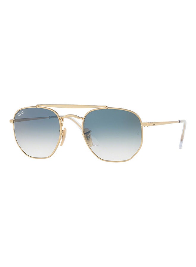 Women's UV Protection Hexagon Sunglasses - RB3648-001 - Lens Size: 54 mm - Gold