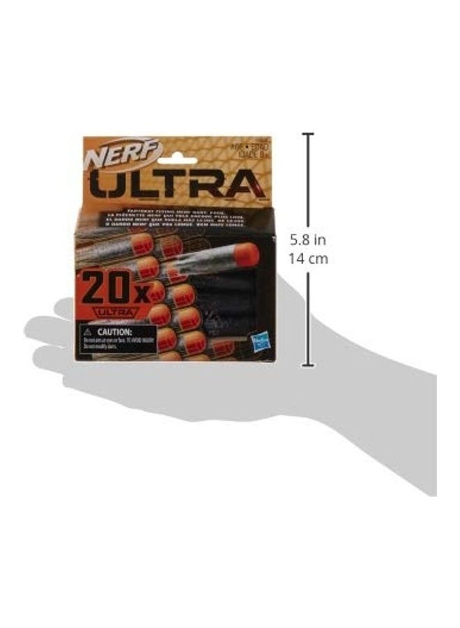 20-Piece Dart Refill Compatible with Ultra Blaster