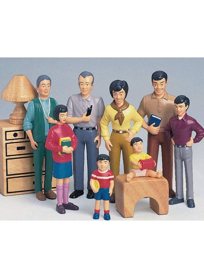 8-Piece Pretend Play Family Playset