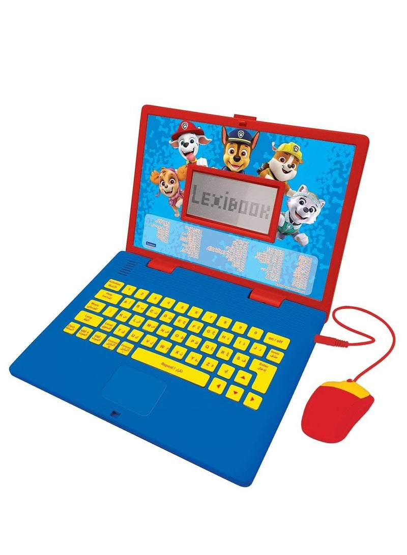 Lexibook Paw Patrol Bilingual Educational Laptop Arabic/English