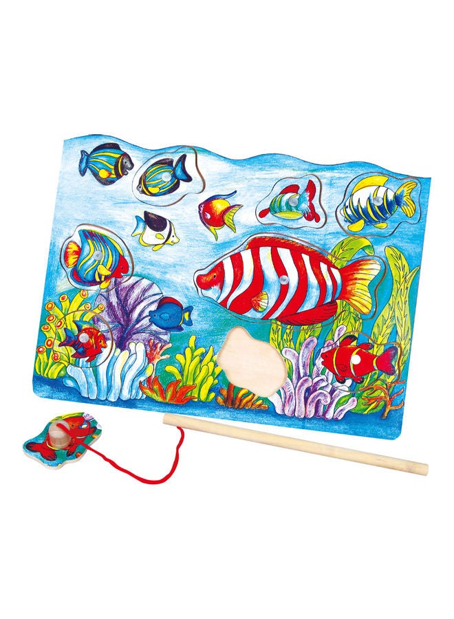 Magnetic Fishing Puzzle with Stick