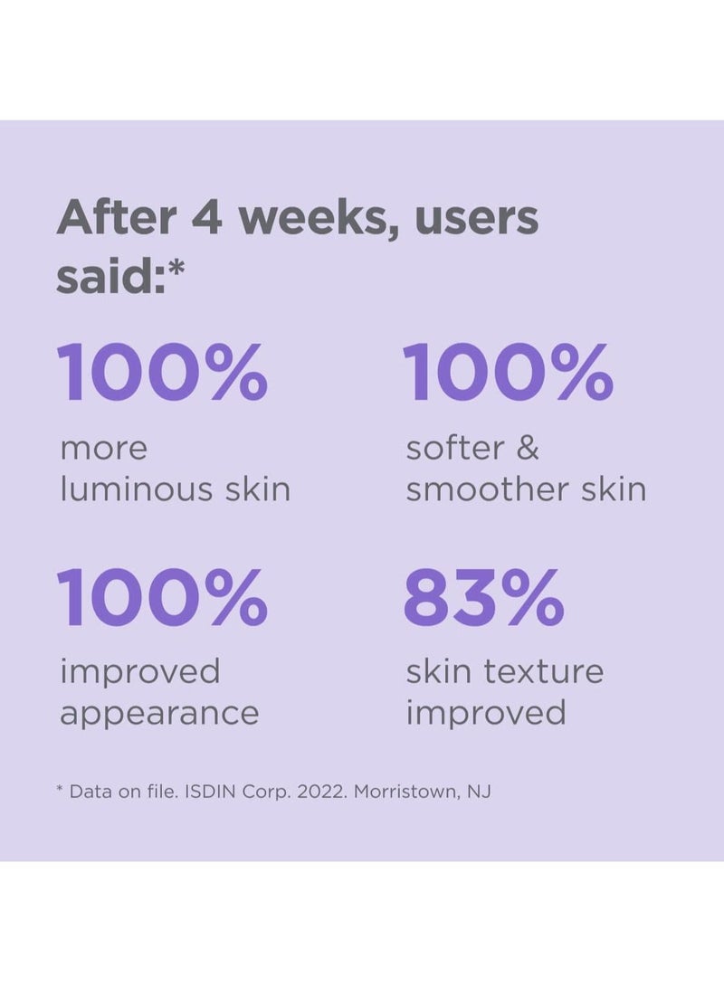 ISDIN Isdinceutics Glicoisdin 8 Soft Exfoliating and Renewing Glycolic Acid Face Cream for All Skin Types
