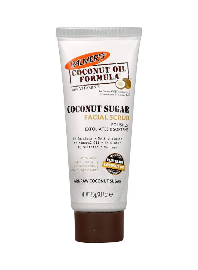 Coconut Oil Formula Sugar Facial Scrub 90grams