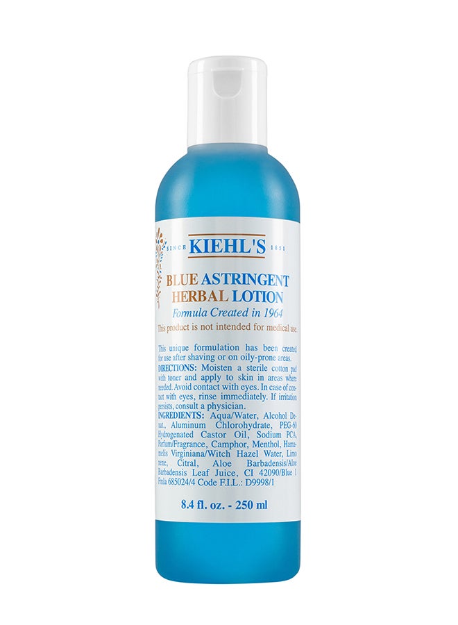 Blue Astringent Herbal Lotion 250ml