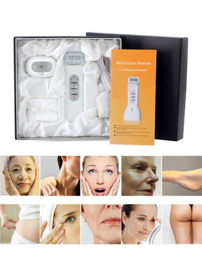 Radio Frequency Wrinkle Removal Face Lifting SkinTightening Machine White 18cm