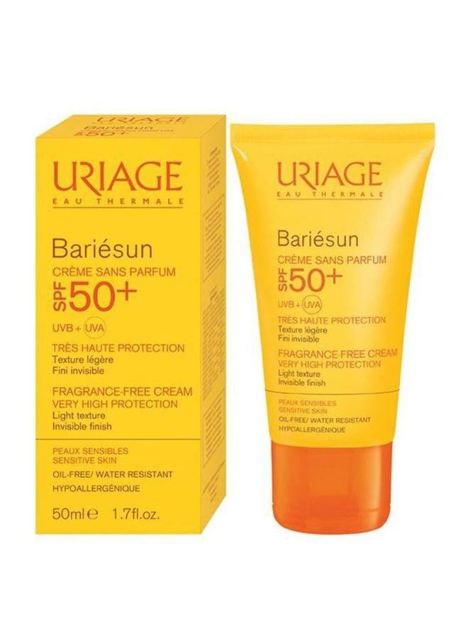 Bariesun Spf50+ Fragrance-Free Moisturizing Cream 50 Ml 50ml