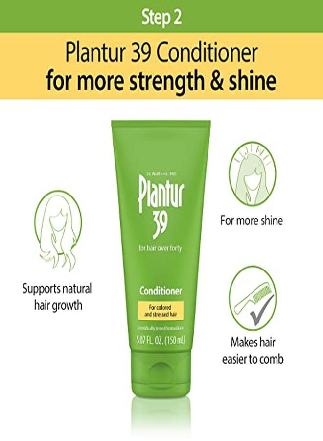 39 Stressed Hair 3Step System PhytoCaffeine Shampoo, Conditioner, Tonic For Colored, Stressed Hair