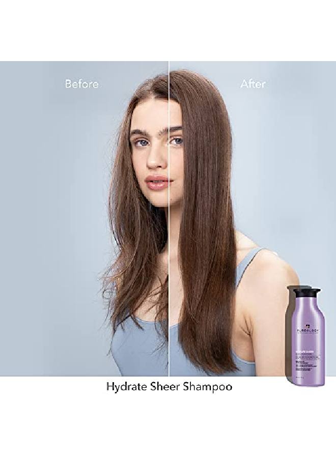 Hydrate Sheer Shampoo ; For Fine Dry Colortreated Hair ; Lightweight Hydrating Shampoo ; Siliconefree ; Vegan ; Updated Packaging ; 1.7 Fl. Oz. ;