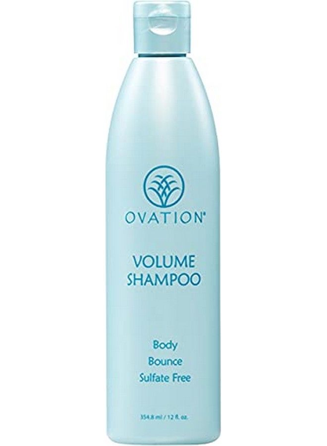 Volume Shampoo For Voluminous Bouncy Hair 12 Oz Gentle Cleansing And Helps Removes Excess Hair Oil For Fine Thin Hair With Fenugreek Aloe Vera Saw Palmetto