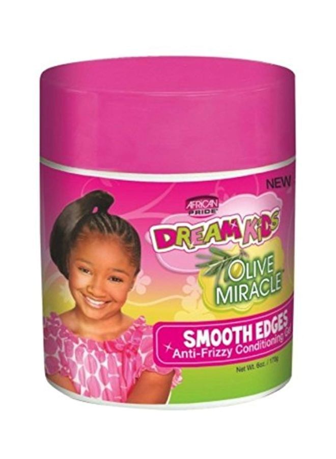 Pack Of 2 Dream Kids Olive Miracle Smooth Edges Anti-Frizzy Conditioning Gel