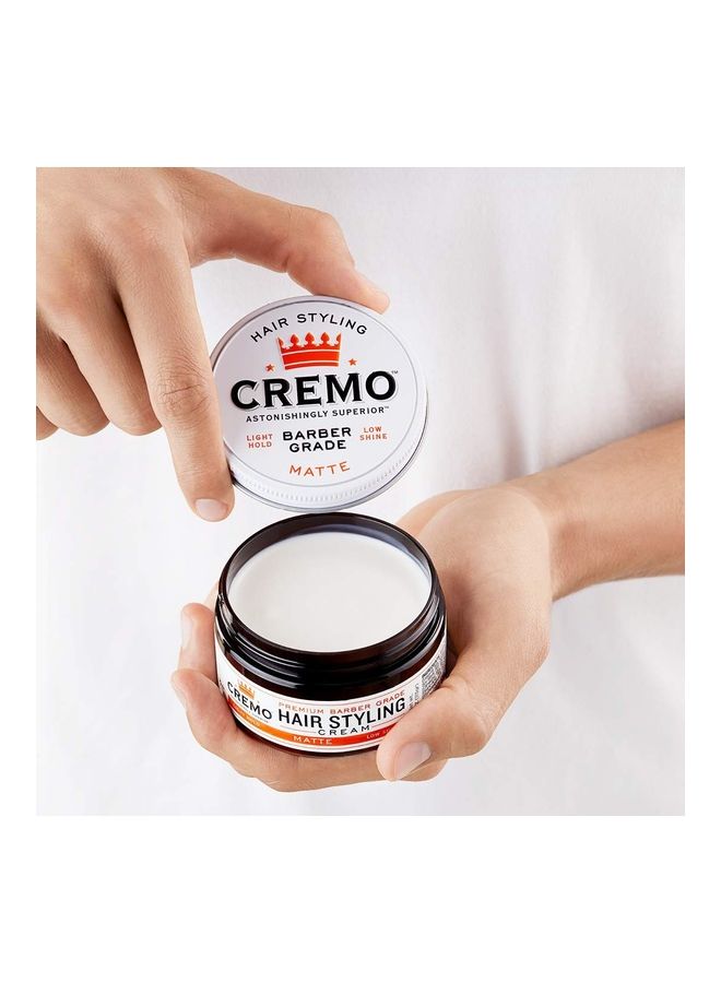 Barber Grade Hair Styling Matte Cream