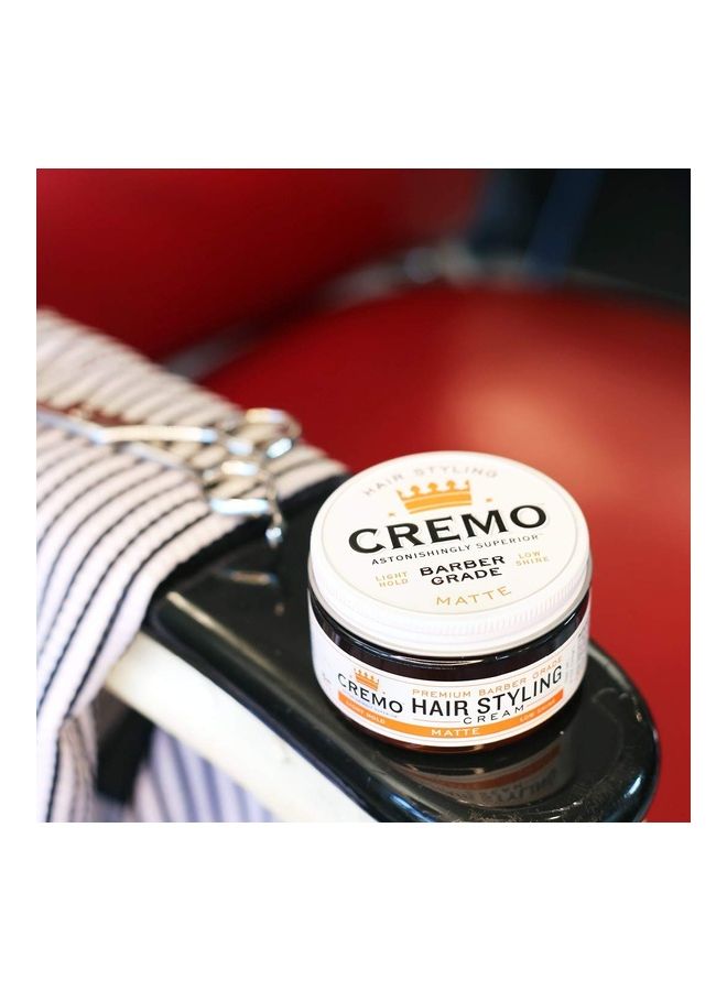 Barber Grade Hair Styling Matte Cream