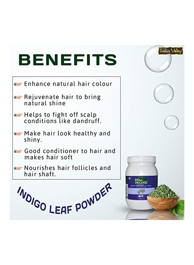 100% Organic Indigo Leaf Powder White 400grams