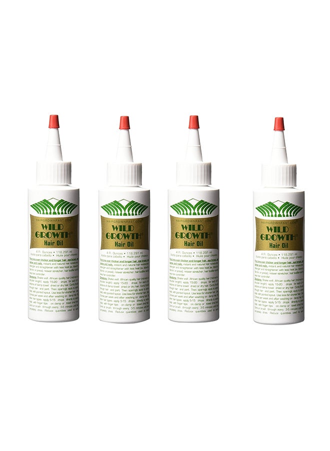 Pack Of 4 Detangler/Extender Hair Oil