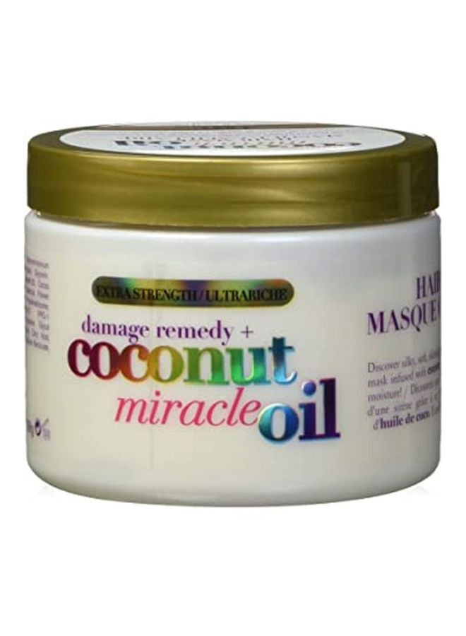 Ogx Extra Coconut Miracle Oil Hair Mask, With Extra Strength And Damage Remedy 300ml