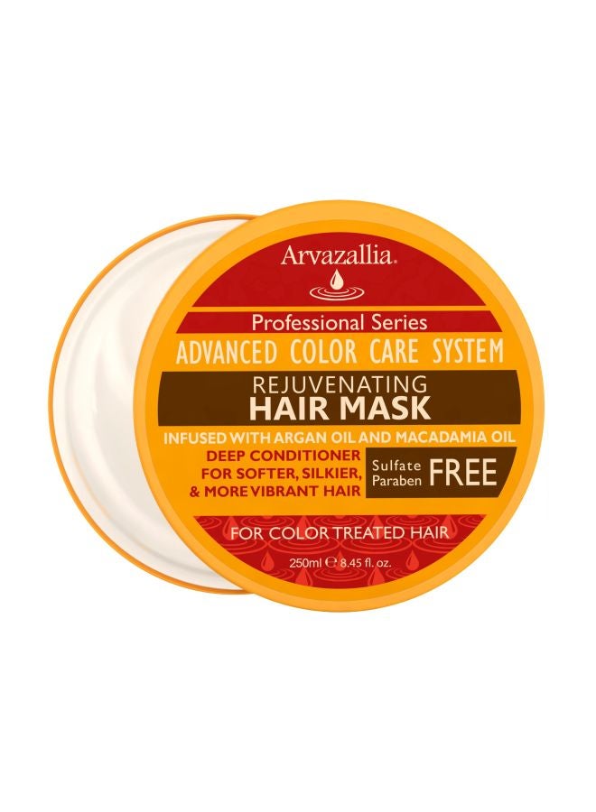Rejuvenating Hair Mask Infused With Argan Oil And Macadamia Oil Multicolour