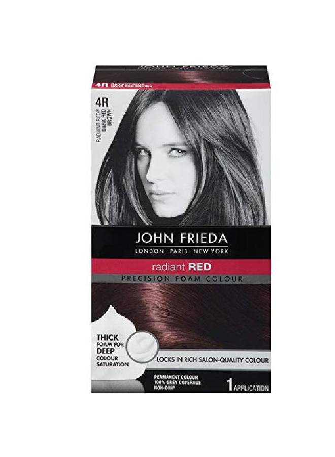 Precision Foam Colour 4R Dark Red Brown (2 Pack)