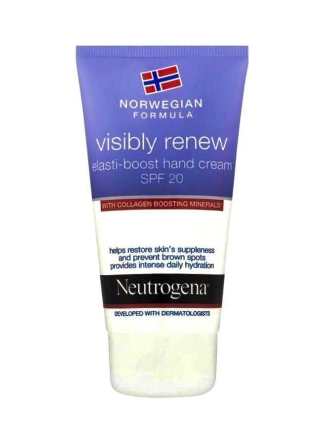 Norwegian Formula Visibly Renew Hand Cream SPF 20 75ml