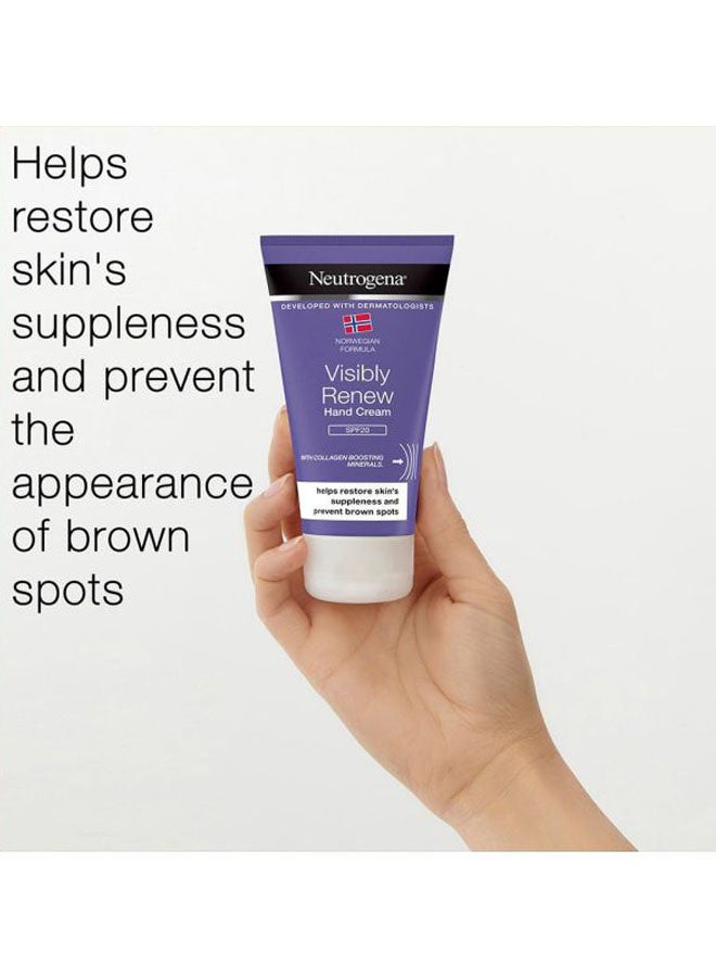 Norwegian Formula Visibly Renew Hand Cream SPF 20 75ml