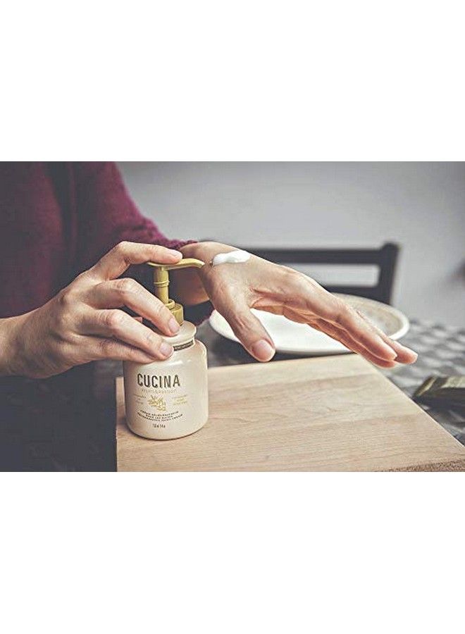 [Fruits & Passion] Cucina Coriander And Olive Tree Luxury Hand Cream 5 Fl Oz Premium Skin Care Made From First Cold Pressed Olive Oil Regenerating Hand Lotion For Dry Cracked Skin