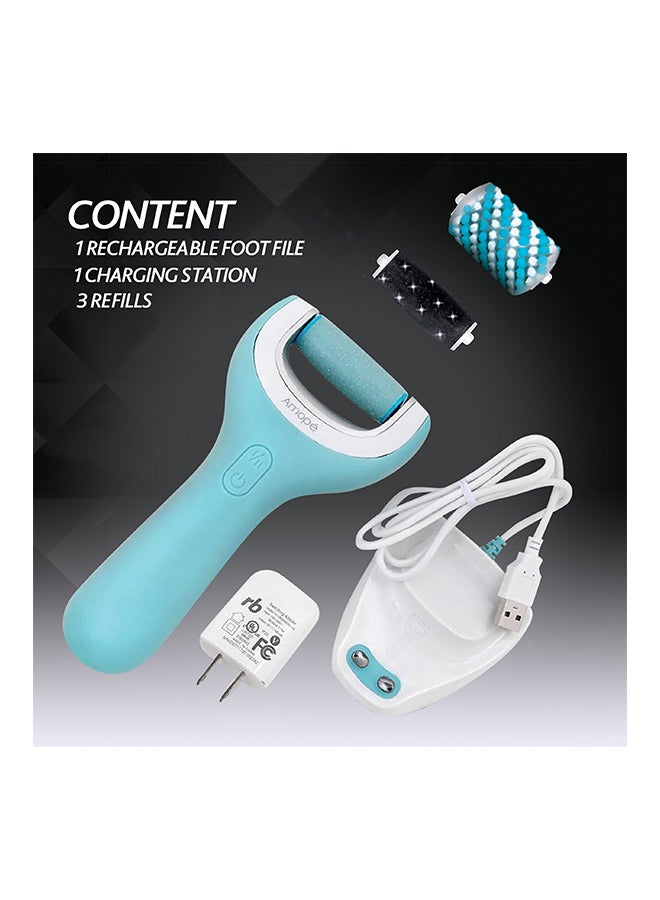 Pedi Perfect Callous Remover For Wet Dry Foot File Blue 7.91X2.4X7.72inch
