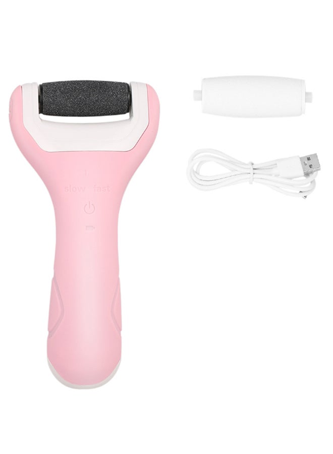 USB Rechargeable Callus Remover Foot Care Tool Pink/Black/White